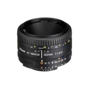 Nikon 단초점 렌즈 Ai AF Nikkor 50mm F18D 풀사이즈 대응