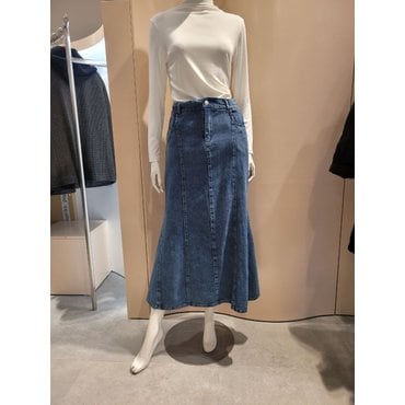 파프리카 데님 롱 스커트NK1SK106