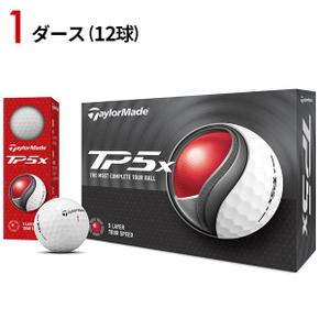 3190781 테일러메이드 TP5x 공 2024 년 모델 화이트 TaylorMade  소프 비 TA3244163