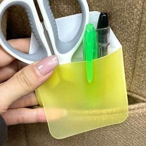 간호사 널스포켓 주머니 필통 옐로우 의료 PVC