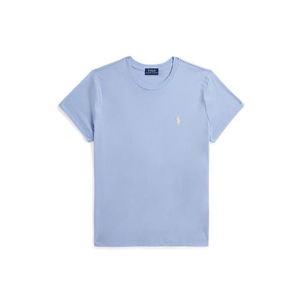 여성 클래식핏 코튼 저지 크루넥 티(WMPOKNINCU21284400)