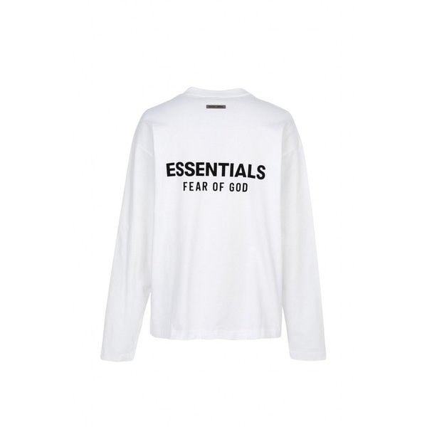 피어오브갓 에센셜 남성 긴팔티셔츠 125AS254183F BRIGHT WHITE