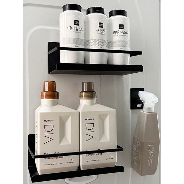 자석으로 붙이는 다용도 수납 선반 2type