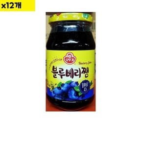 식자재 식재료 도매 오뚜기 블루베리잼 500g x12개 (WDAA836)