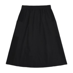 [여주점] N252WSK190 여성 프로즌에어 롱스커트 CARBON BLACK