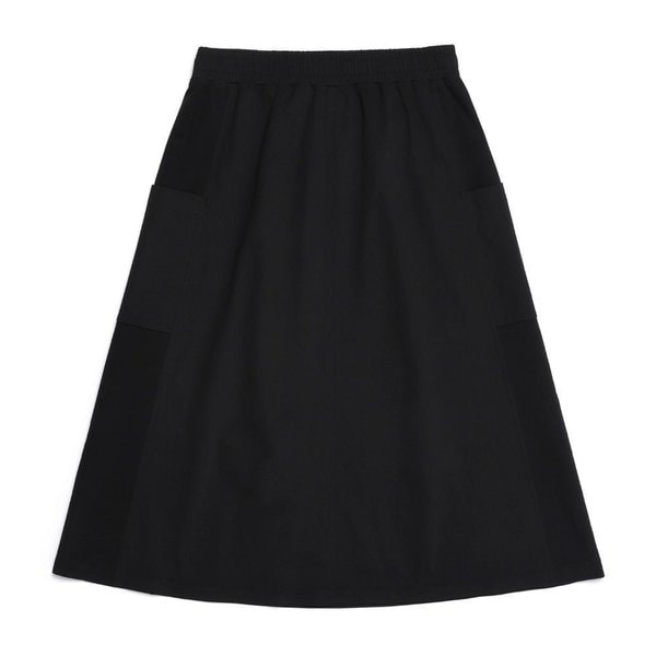 [여주점] N252WSK190 여성 프로즌에어 롱스커트 CARBON BLACK