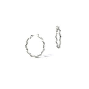 Bella Twist Hoop Earring