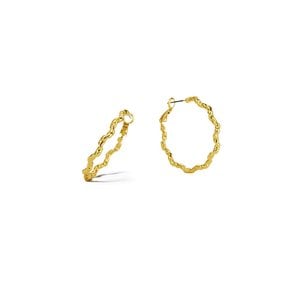 Bella Twist Hoop Earring