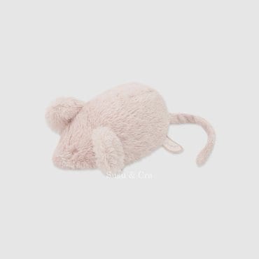 슈슈앤크라 [DIMPEL] MAUDE 마우스 딸랑이 (14cm) ㅡ 핑크