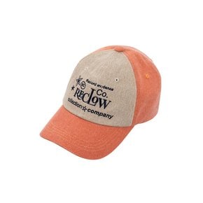 트윌투톤 RWL BALL CAP LIGHT ORANGE