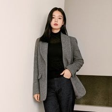 셀렙샵 에디션 24FW 멜란지 보이핏 하프코트