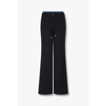 GCUT [지컷25S/S]웨이스트 데님 레이어드 스웻 팬츠(7215230402)