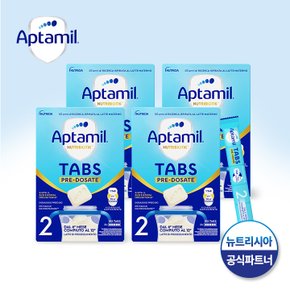 [독일내수용][공식파트너] 압타밀 이지탭스 2단계 EASY TABS 간편분유 (21스틱) x 4박스
