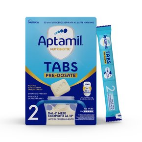 [독일내수용][공식파트너] 압타밀 이지탭스 2단계 EASY TABS 간편분유 (21스틱) x 4박스
