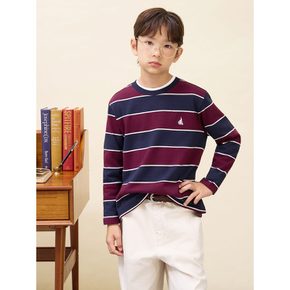 클래식 멀티 스트라이프 티셔츠  네이비 BI6941U21R