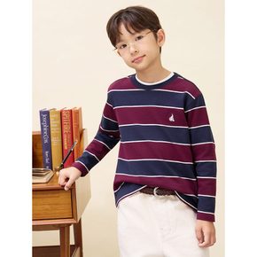 클래식 멀티 스트라이프 티셔츠  네이비 BI6941U21R