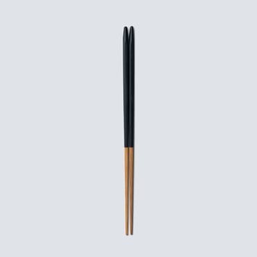 사브르 야마치쿠 호소케즈리 대나무 젓가락 23cm 블랙