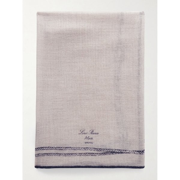 자수 캐시미어 실크 블렌드 보일 스카프 46376663162969789