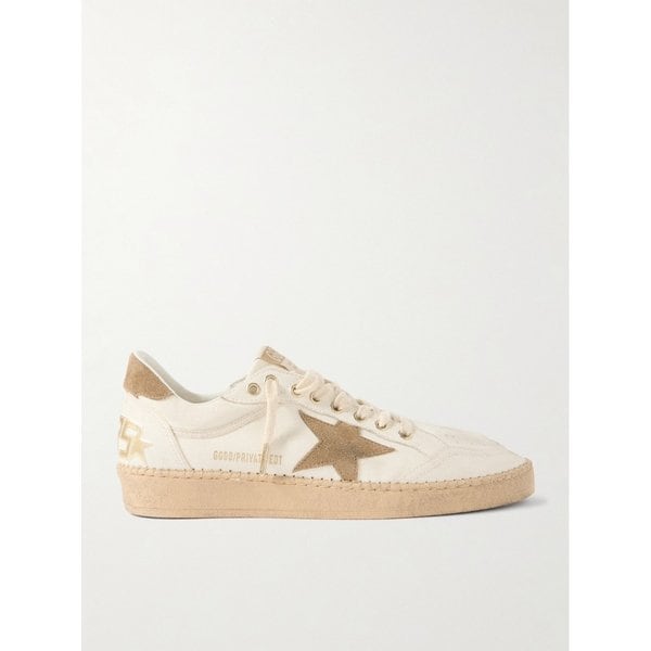 볼스타 디스트레스드 스웨이드 트림 캔버스 스니커즈 46376663163036642