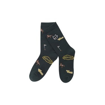 왁 골프 (WGLCX24614GRD)Women Pattern Socks
