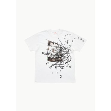 샵아모멘토 블레스 25FW Supreme & Bless Be Less T-Shirt, White
