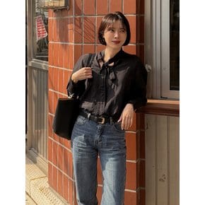 Tie Raglan Blouse (2color)