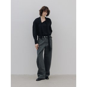 Tie Raglan Blouse (2color)