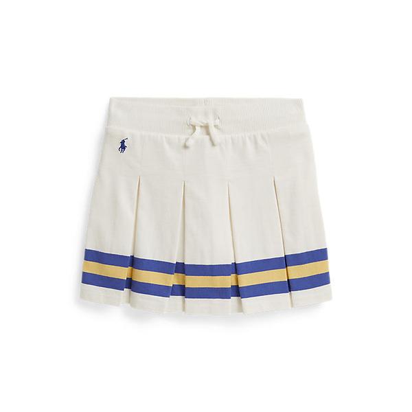 폴로 키즈 여아 2-6세 플리츠 코튼 저지 스코트(CWPOSHOR7620048100)
