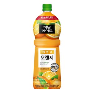  미닛메이드 에센셜 오렌지 주스 1.5L 12펫  코카콜라