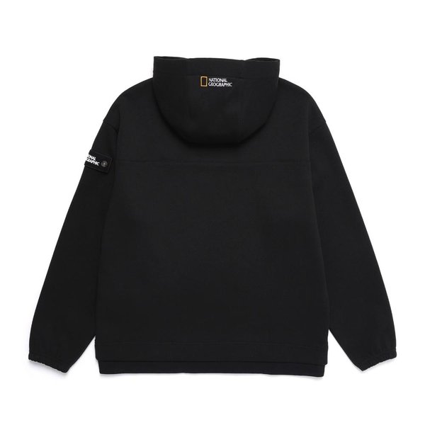 [여주점] N251UHD090 하이브리드 세미오버핏 후디 CARBON BLACK