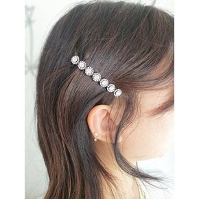 Daisy swarovski cubic point pin 데이지 스와로브스키 큐빅 포인트 헤어핀