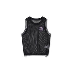 [WAAC]골프 (WWTCA24600BKX)Women Striped Rib Mesh Vest