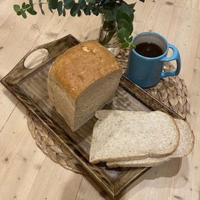 [통밀세상] 통밀빵 천연발효 통곡물 통밀식빵 450g (6952142A)