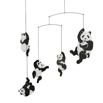 Flensted Mobiles 플랜스테드모빌 판다 모빌 black-white