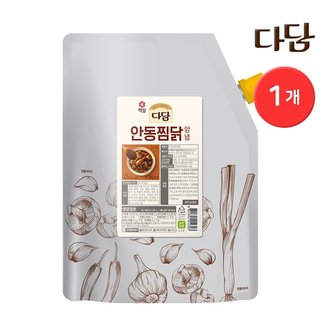 CJ이츠웰 다담 양념소스 벌크   안동찜닭 2kg_P332488818