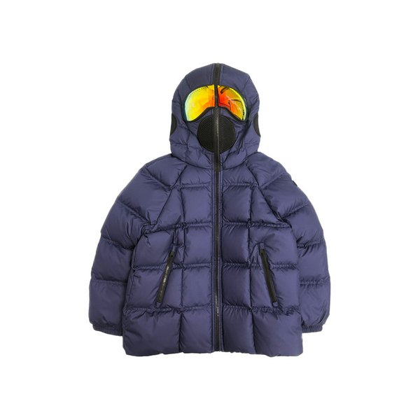 여성 스퀘어 퀄팅 고글 후드 패딩 JK 716R T TMF5 234