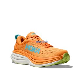 호카오네오네 HOKA ONE ONE 본디 8 와이드 여성 러닝화 오렌지 옐로우 1127952 SLRL