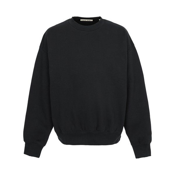 [부산점] 에센셜 남성 기모 맨투맨 192AS262081F VINTAGE BLACK