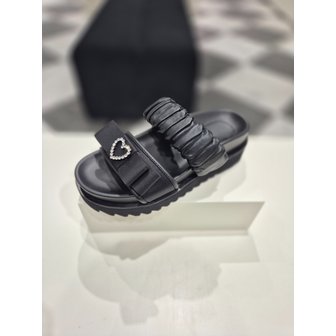 슈콤마보니 [여주점] Ribbon point slipper(black)_DW2AM26010BLK