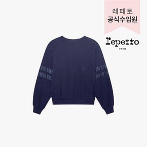 댄스웨어 새틴 스웨트셔츠 (S0573A114)