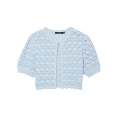 [Summer Knit] 짜임패턴 코튼혼방 반팔 오픈 가디건 JSSW4B240