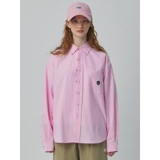 SOLID POCKET SHIRTS [PINK]