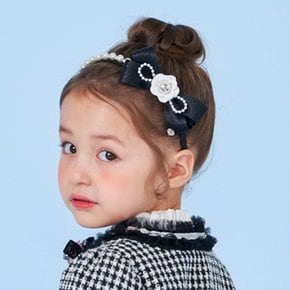 블랙 리본 헤어밴드 Q64DG5153