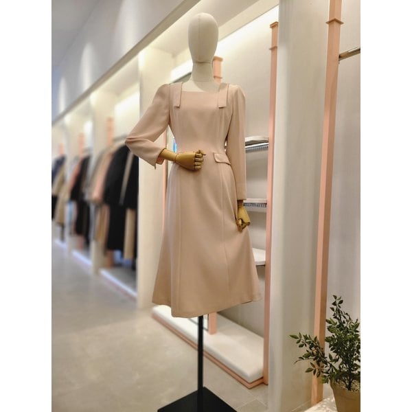 [여주점] 여성 스퀘어넥 머메이드 원피스 (ITOAWOP840A)