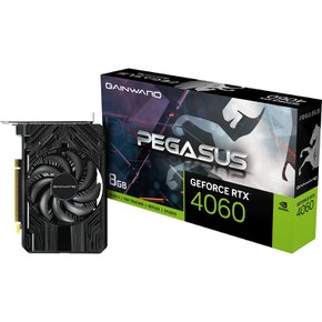 GAINWARD RTX 4060 PEGASUS 8G GDDR6 1 NE64060019P1-1070E-G-V1 VD8687 팬 공간 절약 그래픽