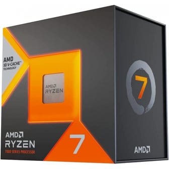  AMD Ryzen 7 7800X3D without Cooler 4.2GHz  100MB 120W 100-100000910WOF [] 8코어 16스레드