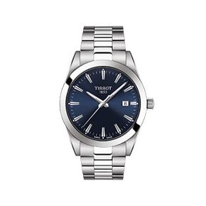 미국 티쏘 시계 남성 Tissot Mens Gentleman 스테인리스 스틸 Dress 워치 Grey 1348914