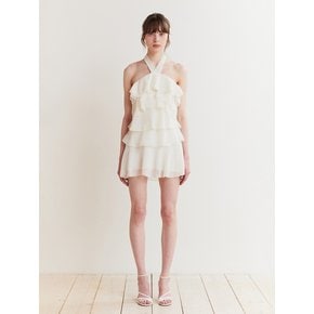 BALLON DRESS ivory