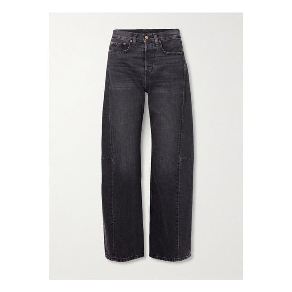 비사이드 슬림 라쏘 와이드 진 블랙 46376663162913854