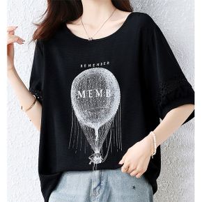리멤버 벌룬디테일 라운드넥 블라우스 98FC0C_P394150971